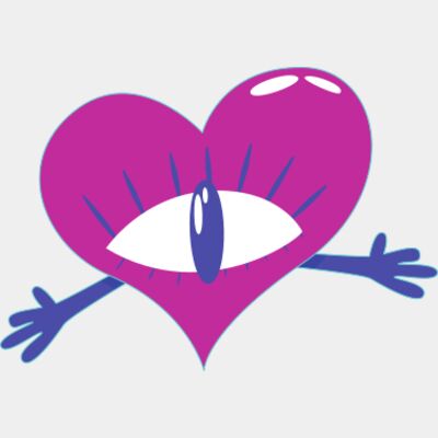 Y2K Broken Heart Character Thumbnail