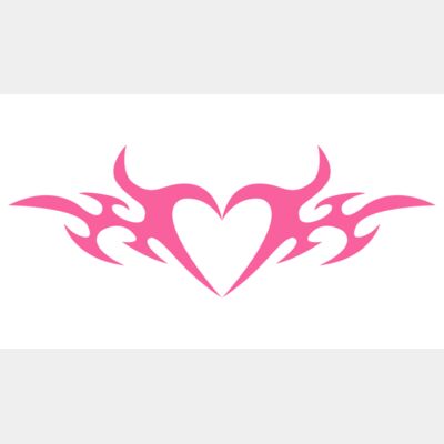 Y2K Devil Heart Tribal Thumbnail
