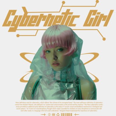 Y2K Cybernetic Girl Thumbnail