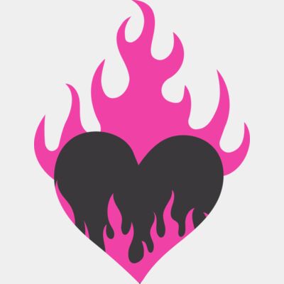 Y2K Flaming Heart Thumbnail