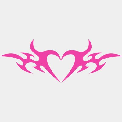Y2K Devil Heart Tribal Thumbnail
