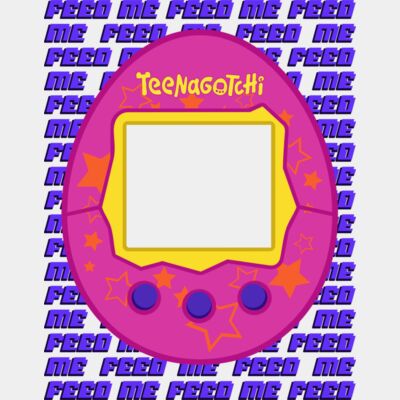 TEENAGOTCHI text background frame Thumbnail