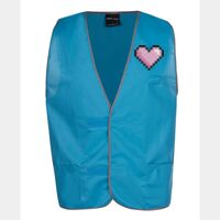 Coloured Tricot Vest Thumbnail