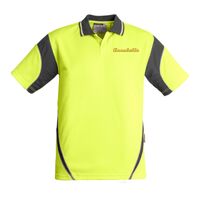 Mens Hi Vis Aztec Short Sleeve Polo Thumbnail