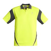 Mens Hi Vis Aztec Short Sleeve Polo Thumbnail