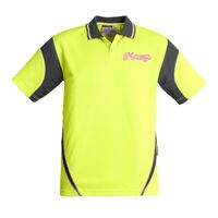 Mens Hi Vis Aztec Short Sleeve Polo Thumbnail
